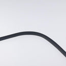 Christian Dior Trotter Canvas Shoulder Bag Navy Gold Auth 128445-8