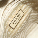 PRADA Shoulder Bag Nylon Light Blue Silver Auth 128446-18