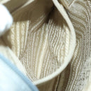 PRADA Shoulder Bag Nylon Light Blue Silver Auth 128446-21