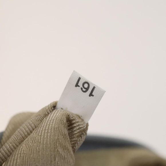 PRADA Shoulder Bag Nylon Light Blue Silver Auth 128446