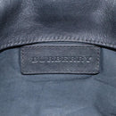 BURBERRY Nova Check Shoulder Bag PVC Beige Auth 128447-11