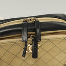 CHANEL Matelasse Chain Shoulder Bag Suede Ivory Gold CC Auth 128451-10