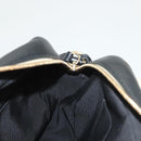 CHANEL Matelasse Chain Shoulder Bag Suede Ivory Gold CC Auth 128451-19