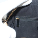 CHANEL Matelasse Chain Shoulder Bag Suede Ivory Gold CC Auth 128451-22