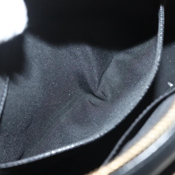 CHANEL Matelasse Chain Shoulder Bag Suede Ivory Gold CC Auth 128451