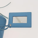 BALENCIAGA The Paper Hand Bag Leather 2way Light Blue Silver 370926 Auth 128459-20