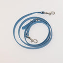 BALENCIAGA The Paper Hand Bag Leather 2way Light Blue Silver 370926 Auth 128459-22