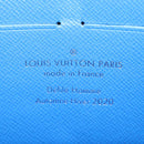 LOUIS VUITTON Monogram Clouds Soft Trunk Wallet Bag Blue M45432 LV Auth 128464SAM-20