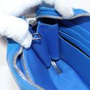 LOUIS VUITTON Monogram Clouds Soft Trunk Wallet Bag Blue M45432 LV Auth 128464A-22