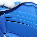 LOUIS VUITTON Monogram Clouds Soft Trunk Wallet Bag Blue M45432 LV Auth 128464A-23