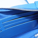 LOUIS VUITTON Monogram Clouds Soft Trunk Wallet Bag Blue M45432 LV Auth 128464SAM-24