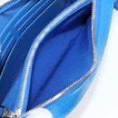 LOUIS VUITTON Monogram Clouds Soft Trunk Wallet Bag Blue M45432 LV Auth 128464A-25