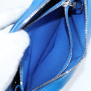 LOUIS VUITTON Monogram Clouds Soft Trunk Wallet Bag Blue M45432 LV Auth 128464A-26