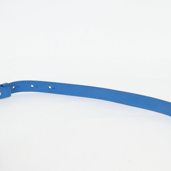 LOUIS VUITTON Monogram Clouds Soft Trunk Wallet Bag Blue M45432 LV Auth 128464A