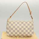 LOUIS VUITTON Damier Azur Pochette Accessoires Pouch N51986 LV Auth 128466V-12