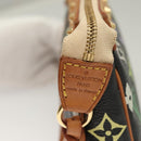 LOUIS VUITTON Monogram Multicolor Pochette Accessoires Black M92648 Auth 128468V-17