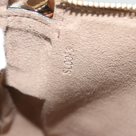 LOUIS VUITTON Monogram Multicolor Pochette Accessoires Black M92648 Auth 128468V