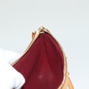 LOUIS VUITTON Multicolor Pochette Accessoires Pouch White M92649 LV Auth 128470V-19