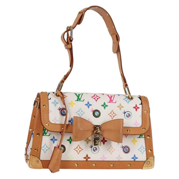 LOUIS VUITTON Multicolor Ribbon Pochette I Miss You Bag M92051 Auth 128471SV