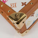 LOUIS VUITTON Multicolor Ribbon Pochette I Miss You Bag M92051 Auth 128471SV-16