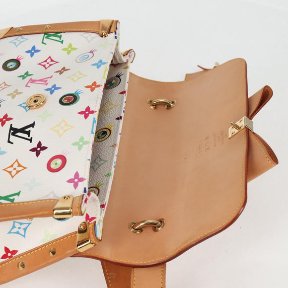 LOUIS VUITTON Multicolor Ribbon Pochette I Miss You Bag M92051 Auth 128471SV