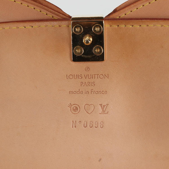 LOUIS VUITTON Multicolor Ribbon Pochette I Miss You Bag M92051 Auth 128471SV