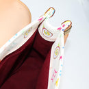 LOUIS VUITTON Multicolor Ribbon Pochette I Miss You Bag M92051 Auth 128471SV-21