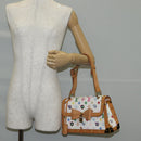 LOUIS VUITTON Multicolor Ribbon Pochette I Miss You Bag M92051 Auth 128471SV-24