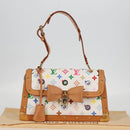 LOUIS VUITTON Multicolor Ribbon Pochette I Miss You Bag M92051 Auth 128471SV-12