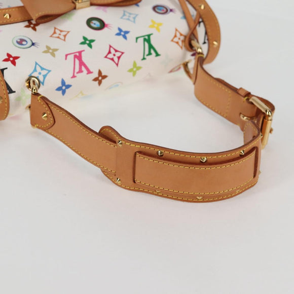 LOUIS VUITTON Multicolor Ribbon Pochette I Miss You Bag M92051 Auth 128471SV