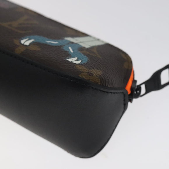 LOUIS VUITTON Monogram LV Friends Trousse Elizabeth Pen Case GI0580 Auth 128472