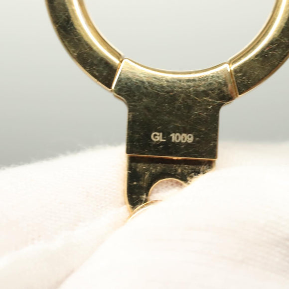 LOUIS VUITTON Porte Cles Chainne Delice Charm metal Gold M66002 LV Auth 128473