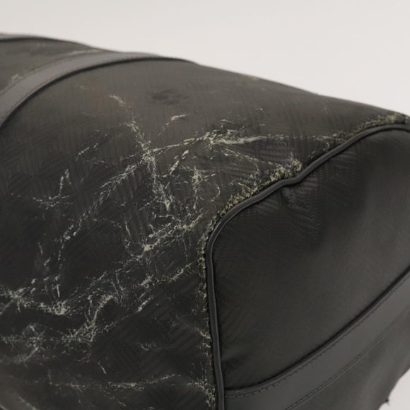 LOUIS VUITTON Damier Carbon Keepall 45 Boston Bag Black N41415 LV Auth 128484