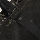 LOUIS VUITTON Damier Carbon Keepall 45 Boston Bag Black N41415 LV Auth 128484-17