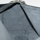 LOUIS VUITTON Damier Carbon Keepall 45 Boston Bag Black N41415 LV Auth 128484-18