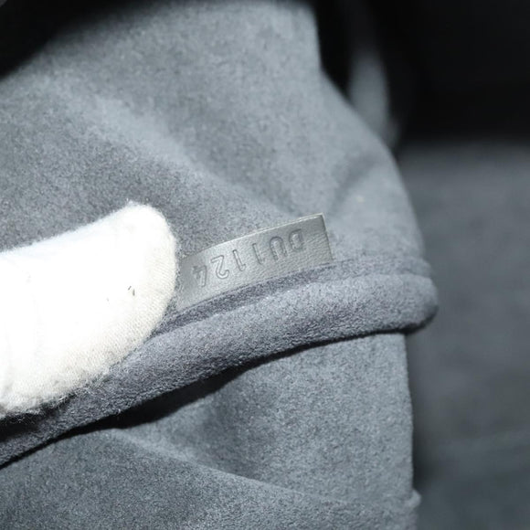 LOUIS VUITTON Damier Carbon Keepall 45 Boston Bag Black N41415 LV Auth 128484