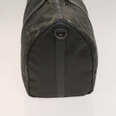 LOUIS VUITTON Damier Carbon Keepall 45 Boston Bag Black N41415 LV Auth 128484-3