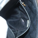 CHANEL Matelasse Waist bag Caviar Skin Black Gold CC Auth 128488-24