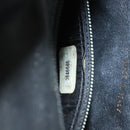 CHANEL Matelasse Waist bag Caviar Skin Black Gold CC Auth 128488-12