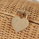 CHANEL Rattan Chain Shoulder Bag Straw Beige Gold CC Auth 128491SV-21