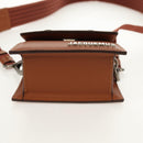 JACQUEMUS Mini Hand Bag Leather 2way Brown Gold Auth 128501M-5