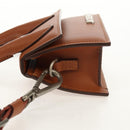 JACQUEMUS Mini Hand Bag Leather 2way Brown Gold Auth 128501M-3