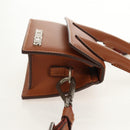 JACQUEMUS Mini Hand Bag Leather 2way Brown Gold Auth 128501M-4