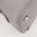 Maison Margiela Chain Shoulder Bag Leather 2way Pastel Purple Auth 128503M-10