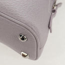 Maison Margiela Chain Shoulder Bag Leather 2way Pastel Purple Auth 128503M-17