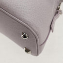 Maison Margiela Chain Shoulder Bag Leather 2way Pastel Purple Auth 128503M-19