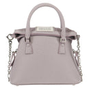 Maison Margiela Chain Shoulder Bag Leather 2way Pastel Purple Auth 128503M-13