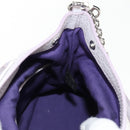 Maison Margiela Chain Shoulder Bag Leather 2way Pastel Purple Auth 128503M-22