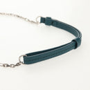 Maison Margiela Mini Hand Bag Leather 2way Blue Silver Auth 128504M-9