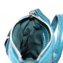 Maison Margiela Mini Hand Bag Leather 2way Blue Silver Auth 128504M-23